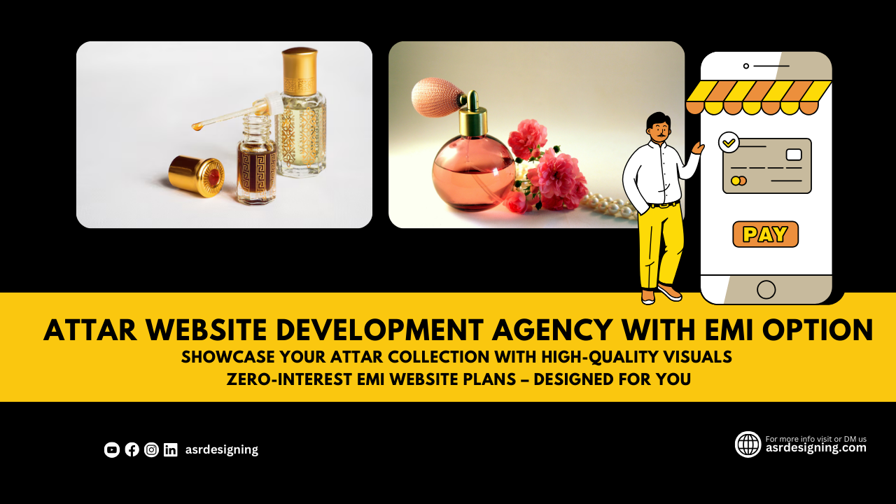 Attar Website Development Agency with EMI Option